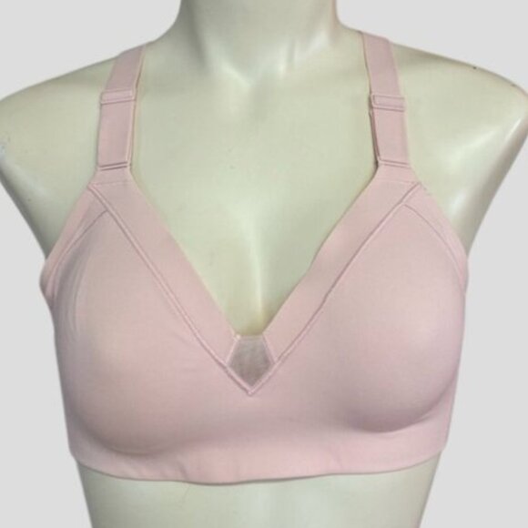 𝅺💕2/$35💕Calvin Klein Soft Pink Effortless Motion Unlined Triangle Bra - Picture 1 of 5